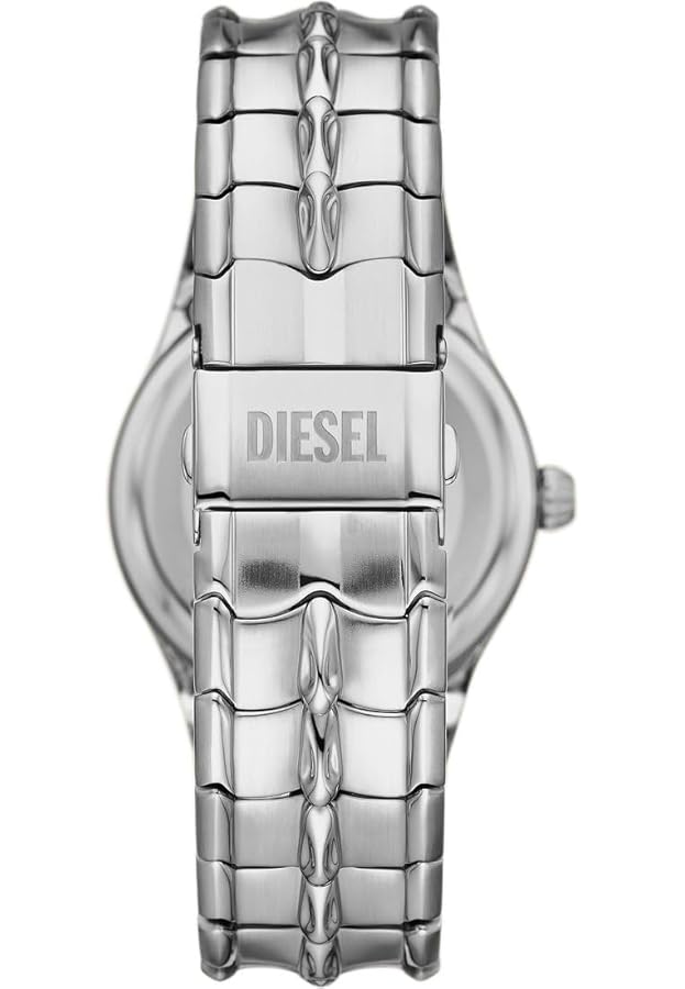 DIESEL 腕時計 Dz2200 Men's Vert three-hand date stainless steel watch | Silver